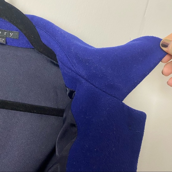 Theory Hemlan 100% Virgin Wool Coat size Small - Picture 6 of 13